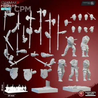 Описание картинки Imperial Zombies от Daniilfedyakov по цене 1 500руб | Свободный Рынок Миниатюр - СРМ