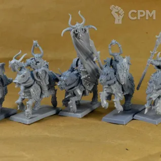 Описание картинки Chaos Knights old от Mechanikus Forge по цене 1 900руб | Свободный Рынок Миниатюр - СРМ