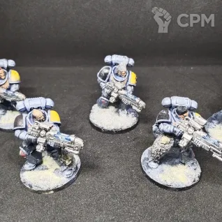 Описание картинки 20  Intercessor и 20 Hellblaster литье от Wolf по цене 3 000руб | Свободный Рынок Миниатюр - СРМ
