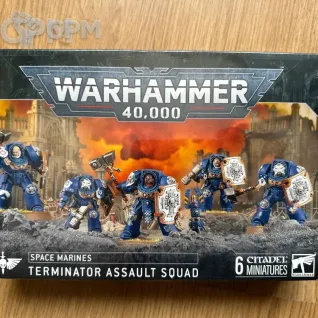Описание картинки Terminator Assault Squad от zurdo по цене 6 800руб | Свободный Рынок Миниатюр - СРМ