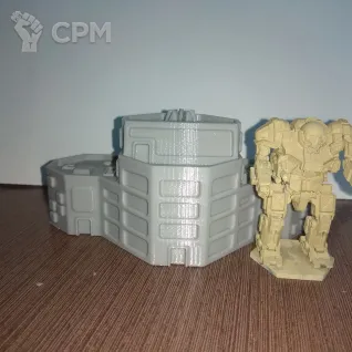 Описание картинки Коммуникационный центр №1 от Dwarf Pirate Foundry по цене 275руб | Свободный Рынок Миниатюр - СРМ