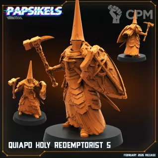 Описание картинки QUIAPO HOLY REDEMPTORIST - Trench Crusade от Critical Print по цене 210руб | Свободный Рынок Миниатюр - СРМ