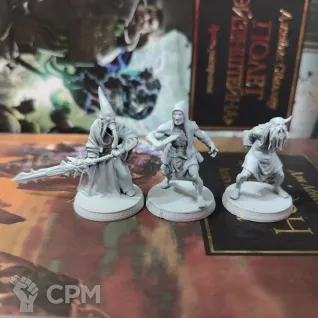 Описание картинки +Corrupted Guard Fanatics + Культисты от WastelandMiniatures по цене 820руб | Свободный Рынок Миниатюр - СРМ