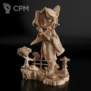Описание картинки Shinobu Kocho Chibi Фигурка (Kimetsu no Yaiba) от GAS3TXD  по цене 2 900руб | Свободный Рынок Миниатюр - СРМ