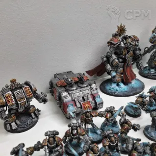 Описание картинки Армия Серых рыцарей на много-много очков (Grey Knights) от VanMal по цене 50 000руб | Свободный Рынок Миниатюр - СРМ