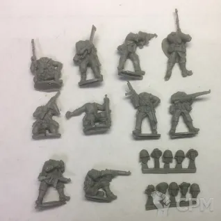 Описание картинки US Merrill's Marauders Squad от  по цене 1 550руб | Свободный Рынок Миниатюр - СРМ