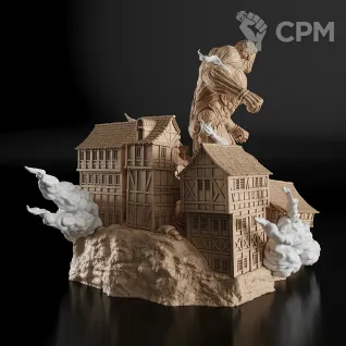 Описание картинки Armored Titan Фигурка (Attack On Titan) от GAS3TXD  по цене 7 900руб | Свободный Рынок Миниатюр - СРМ