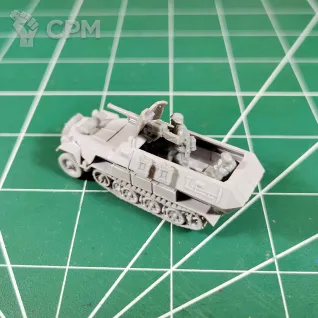 Описание картинки WW2V15013 German SdKfz 251 Halftrack Conversion Kit + Ханомаг x4 от Vault Boy по цене 3 298руб | Свободный Рынок Миниатюр - СРМ