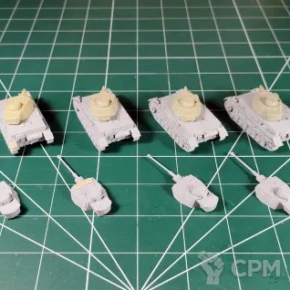 Описание картинки ZV6251 T-4 Pz.Kpfw. IV F (Panzer IV), от Vault Boy по цене 2 098руб | Свободный Рынок Миниатюр - СРМ