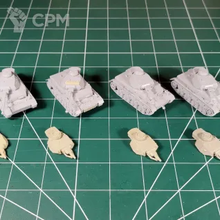 Описание картинки ZV6251 T-4 Pz.Kpfw. IV F (Panzer IV), от Vault Boy по цене 2 098руб | Свободный Рынок Миниатюр - СРМ