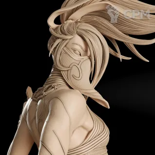 Описание картинки Akali Фигурка (League of legends) от GAS3TXD  по цене 2 900руб | Свободный Рынок Миниатюр - СРМ