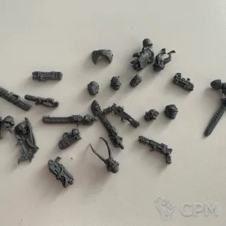 Описание картинки Chaos space marines chosen от Born2Lose по цене 1 600руб | Свободный Рынок Миниатюр - СРМ