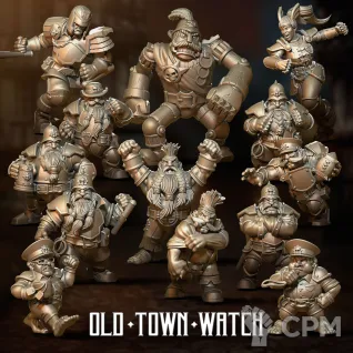 Описание картинки Old Watch Town Expansion Pack от 3Д-Печка по цене 2 500руб | Свободный Рынок Миниатюр - СРМ