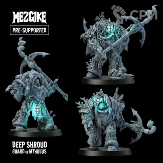 Описание картинки Deep shroud, guard of Mthulus v2 от Age of Printmar по цене 750руб | Свободный Рынок Миниатюр - СРМ